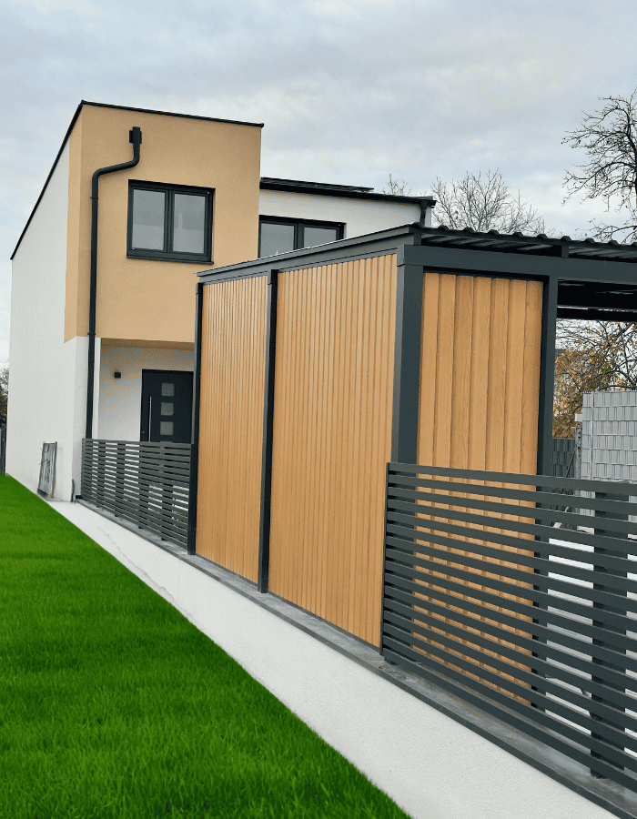 Aluminium kerítés telepítés